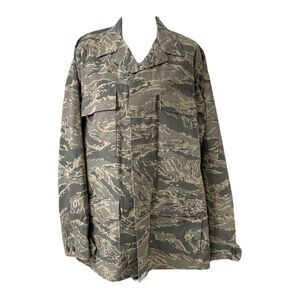 Air Force Men’s 42 Long BDU Digital Camo Jacket Military Ripstop Utility Coat